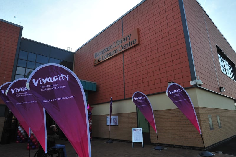 Opening of the new Vivacity Hampton Library and Leisure Centre - exterior pic ENGEMN00120130929120634