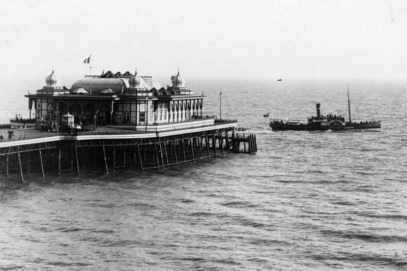 The paddle steamer, Seagull in the early 1890s. Picture courtesy of Hastings Museum & Art Gallery SUS-190329-111531001