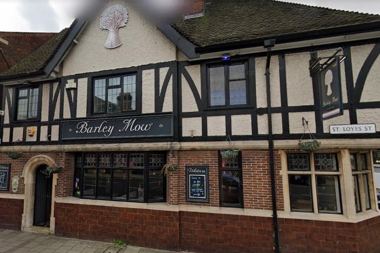 The Barley Mow, in St Loyes Street, Bedford (Google)