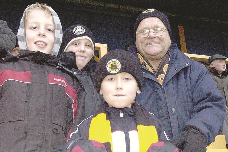Ready to face Accrington Stanley in 2007.