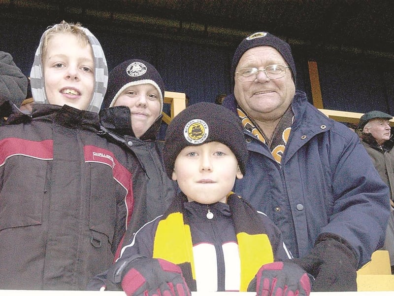 Ready to face Accrington Stanley in 2007.