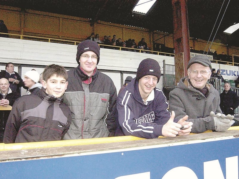 Ready to face Accrington Stanley in 2007.