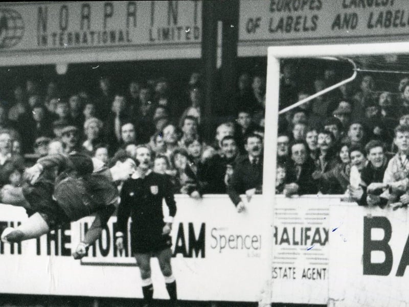 Match action against Runcorn in 1984.