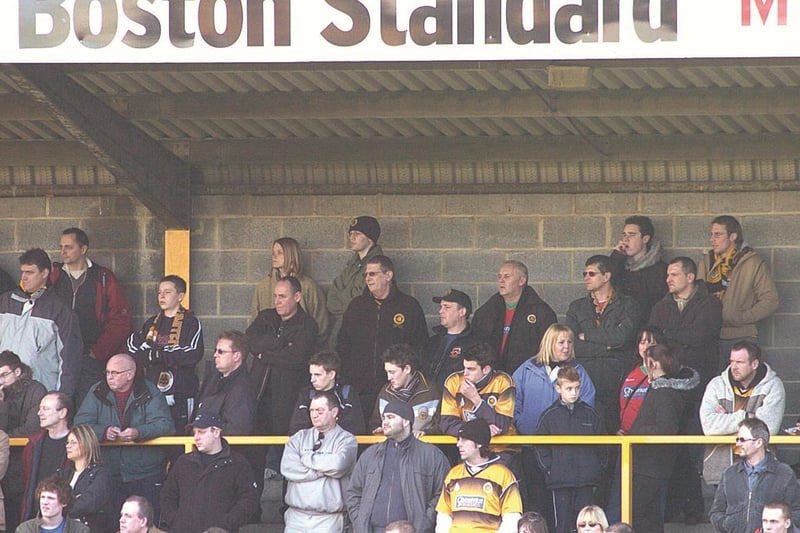 Viewing a 1-1 draw with Wycombe Wanderers in February 2006.