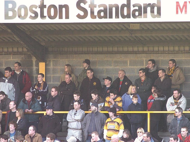 Viewing a 1-1 draw with Wycombe Wanderers in February 2006.