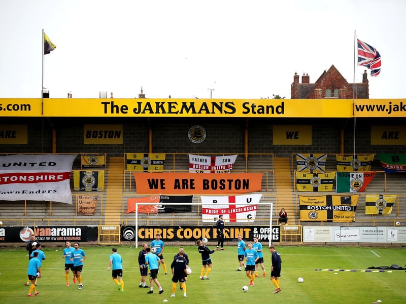 The final two matches at York Street were played behind closed doors, including this play-off semi-final against Gateshead last season. Photo: Getty Images