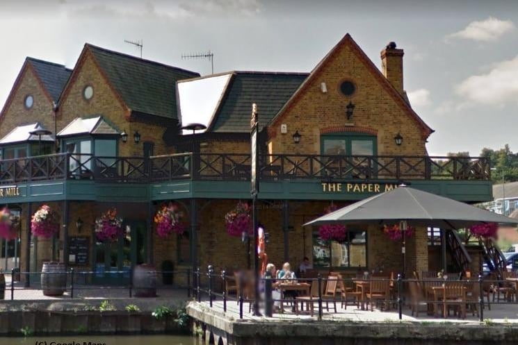 A modern pub and restaurant on the banks of the Grand Union Canal. With warm log fires and an outdoor terrace, it's a family-friendly pub for all seasons. (C) Google Maps