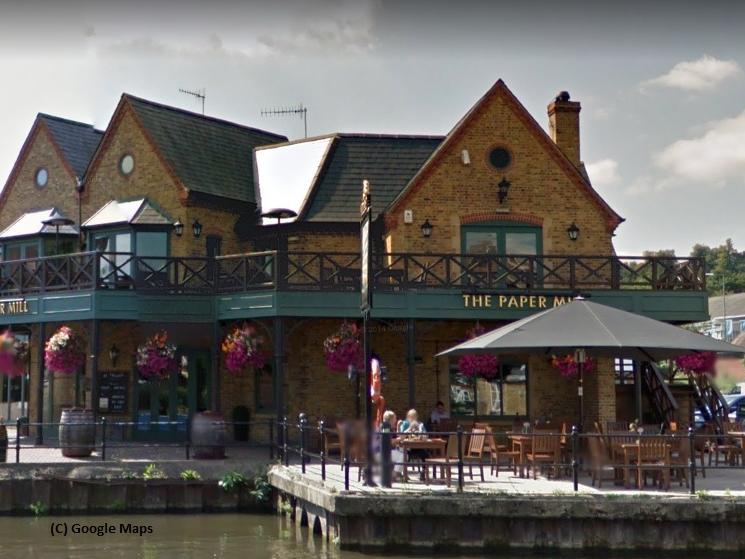 A modern pub and restaurant on the banks of the Grand Union Canal. With warm log fires and an outdoor terrace, it's a family-friendly pub for all seasons. (C) Google Maps