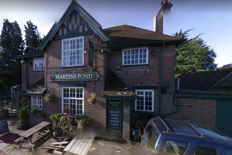 The pub in Potten End was nominated by two readers. One reader said: "Such a lovely welcoming pub! Friendly, chatty, helpful and welcoming bar staff! I cant wait to return!" Another added: "I nominate Martin’s Pond, feel really safe, COVID regulations followed, social distancing is applied, great landlady and staff, food amazing!" (C) Google Maps