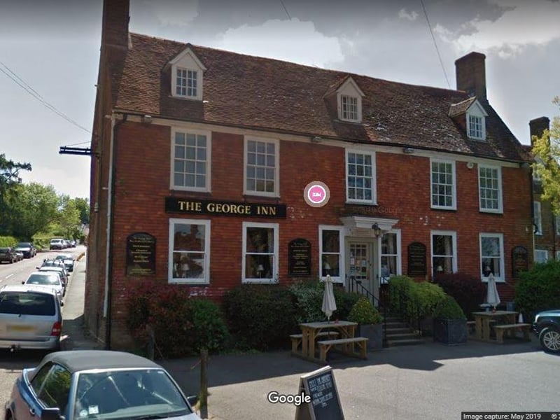 George Inn is a traditional country inn serving up British classics, one review said 'the fish and chips were so authentic they made me feel like I was at the seaside!' Scores 4.5 out of 5 on Tripadvisor.