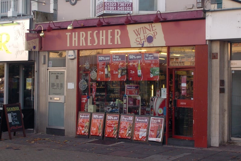 Threshers Wine Shop Terminus Road Eastbourne. E44029K