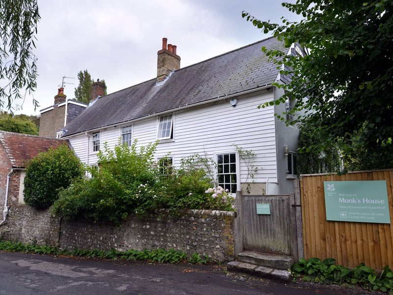 Monk’s House, Lewes was Leonard and Virginia Woolf’s 16th-century country retreat. Picture: Peter Cripps