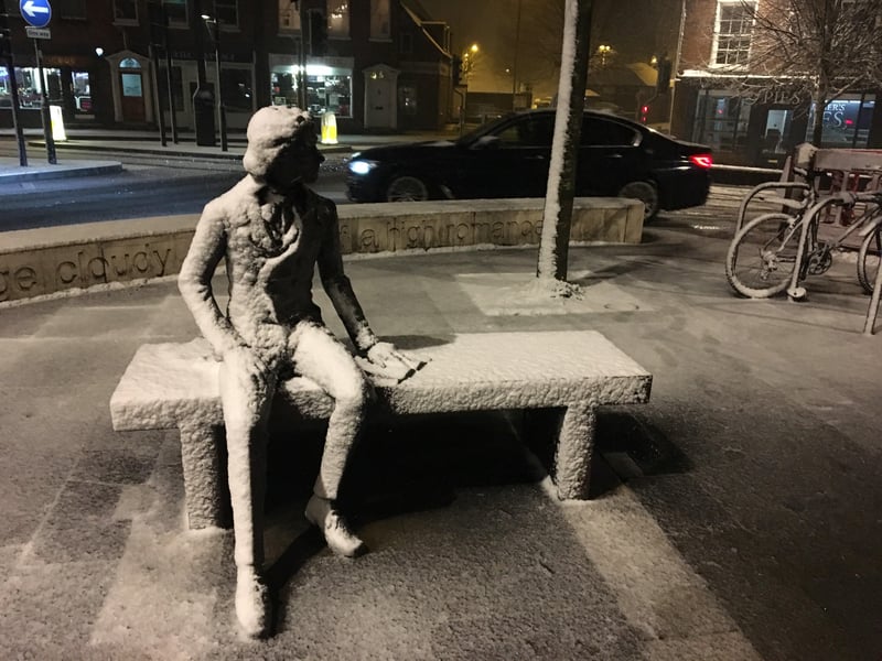 John Keats stayed with friends in Chichester at 11, Eastgate Square, and wrote 'The Eve of St Agnes'.
