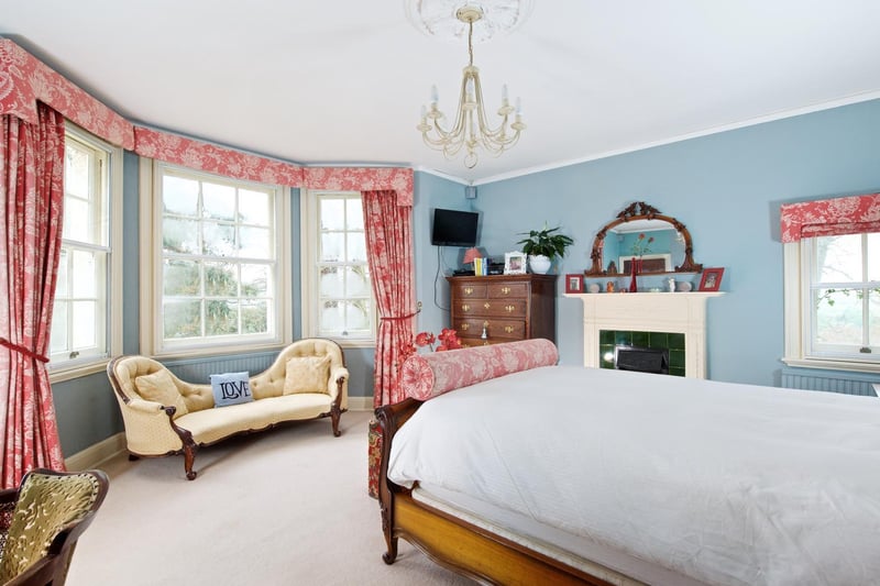 This is one of three double bedrooms on the first floor. The room is connected to an en-suite bathroom.