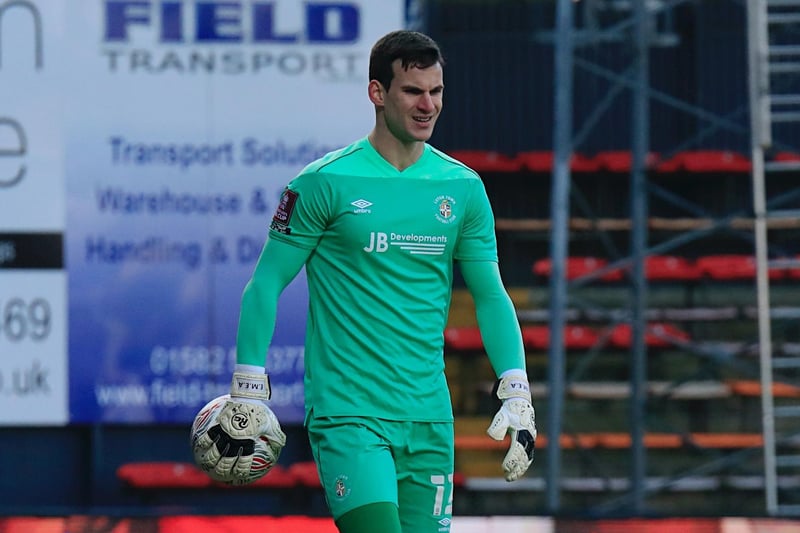 Very little came his way in the first half, but showed real bravery to come off his line and deny Evans after the break, before extending himself to tip away a flicked header late on as he racked up a ninth clean sheet of the season.