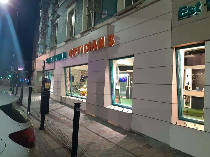 The opticians at the top of Abington Street has been contacted for comment.