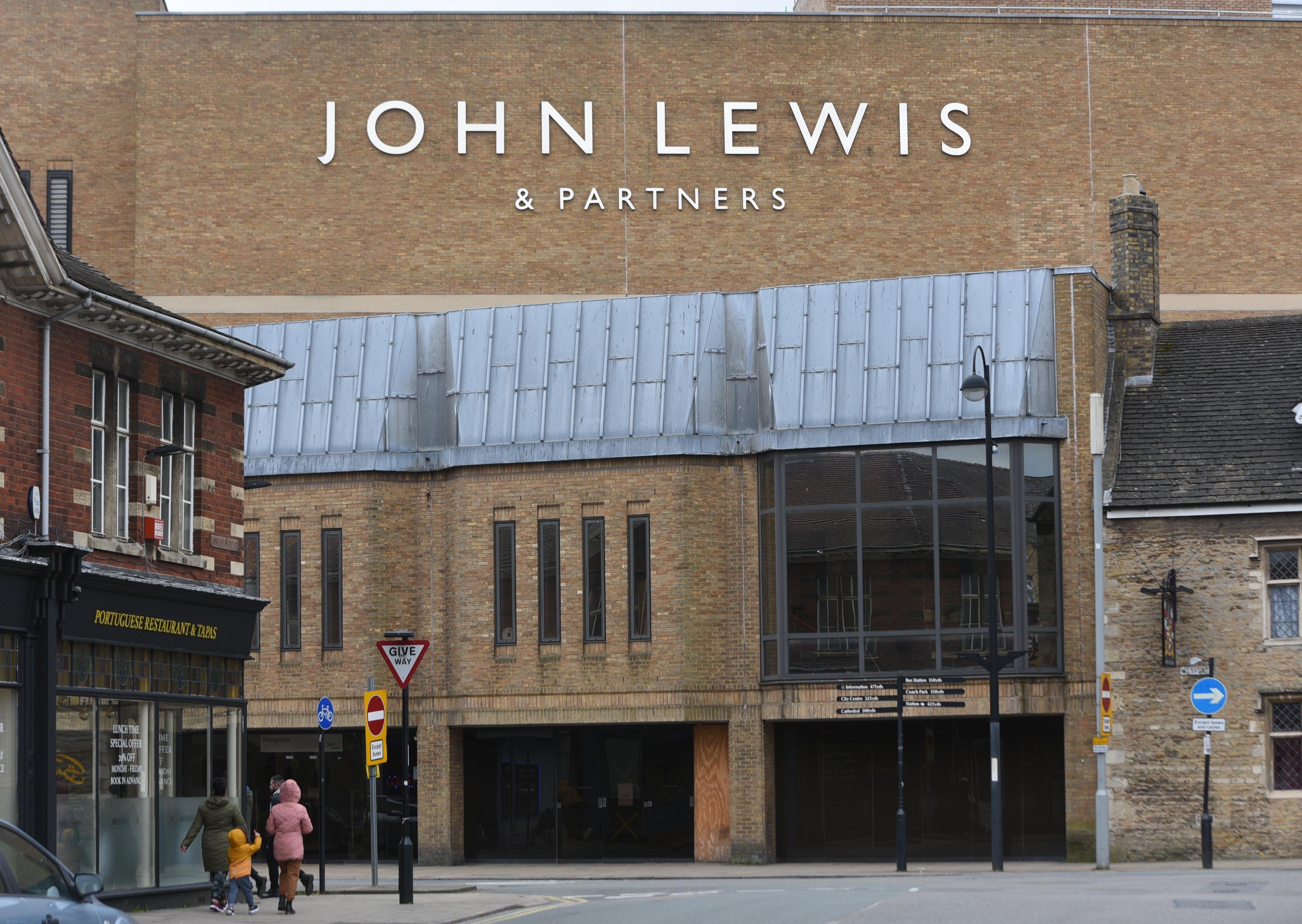 Many people used the toilets at John Lewis while out shopping