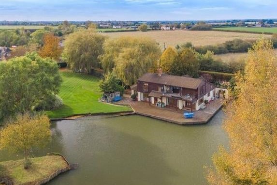 This special property includes its own lake!