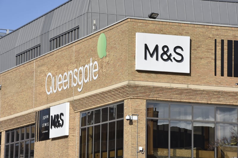 The Queensgate branch of M&S has public toilets