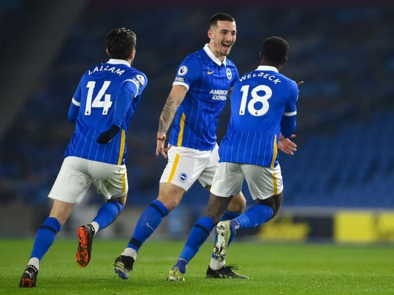 Quite simply Brighton's best player this season. Was part of a Brighton defence that was run ragged during a 3-1 loss last season Old Trafford and the skipper will be keen to put that right on Sunday