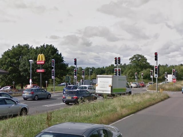Camera at the Worthing Road junction with the A272 in both directions.