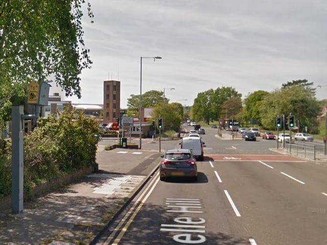 Camera at the A259 junction with the A269.