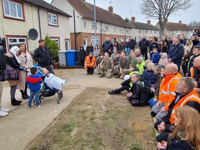 Filming for the DIY SOS programme started last week