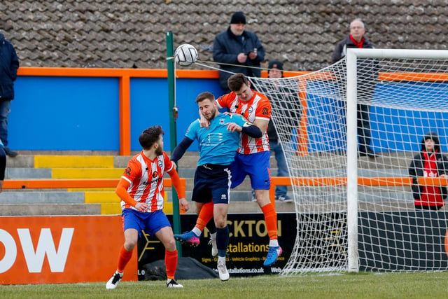 Action from Eastbourne Borough's 0-0 draw at Braintree in National League South / Pictures: Lydia and Nick Redman