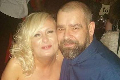Andy and his partner Lisa Lyndon.