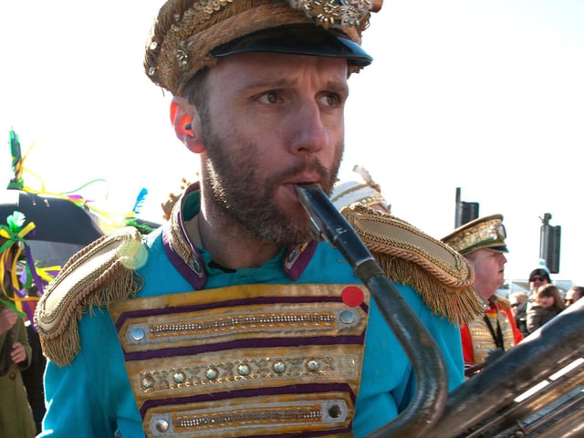 Fat Tuesday's Umbrella Parade 2022 in Hastings. Photo by Frank Copper. SUS-220228-082303001