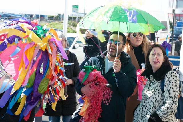 Fat Tuesday's Umbrella Parade 2022 in Hastings. Photo by Frank Copper. SUS-220228-083132001