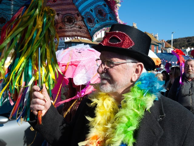 Fat Tuesday's Umbrella Parade 2022 in Hastings. Photo by Frank Copper. SUS-220228-081047001