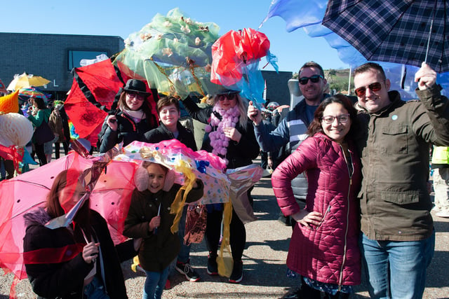 Fat Tuesday's Umbrella Parade 2022 in Hastings. Photo by Frank Copper. SUS-220228-080514001