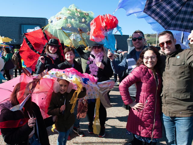 Fat Tuesday's Umbrella Parade 2022 in Hastings. Photo by Frank Copper. SUS-220228-080514001