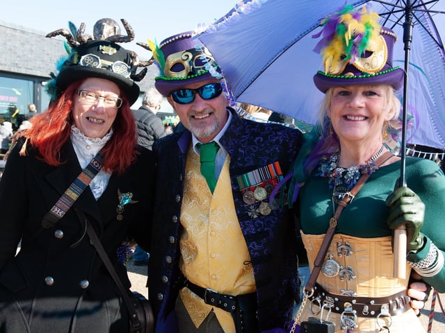Fat Tuesday's Umbrella Parade 2022 in Hastings. Photo by Frank Copper. SUS-220228-080042001