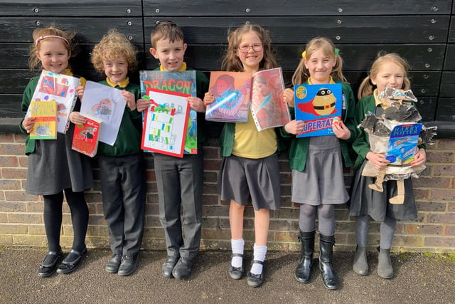 Chidham Parochial Primary School pupils were set a challenge to create a picture to illustrate the title of a book