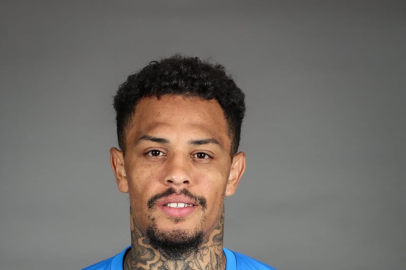 JONSON CLARKE-HARRIS: A lovely little pass helped create the second Posh goal, but for  all his honest endeavour he still lost his way in the second half 6.5.