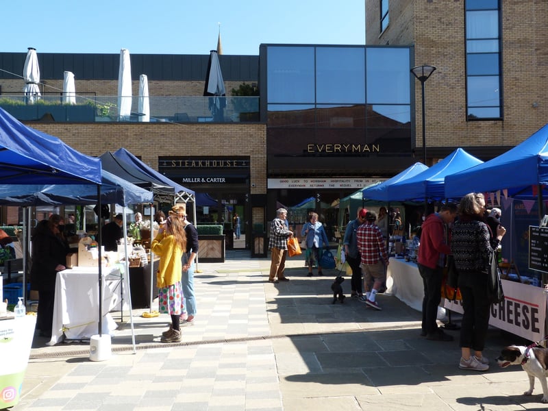 The new monthly vegan market held its launch event on Saturday, April 24 SUS-210426-141847001