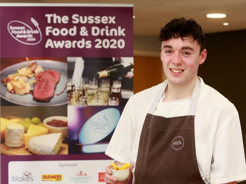 Dan Ibbotson – etch. Hove, Brighton & Hove, said: ‘It’s amazing to have won this and will be a huge stepping stone forward for me, hopefully helping me secure great future jobs.’