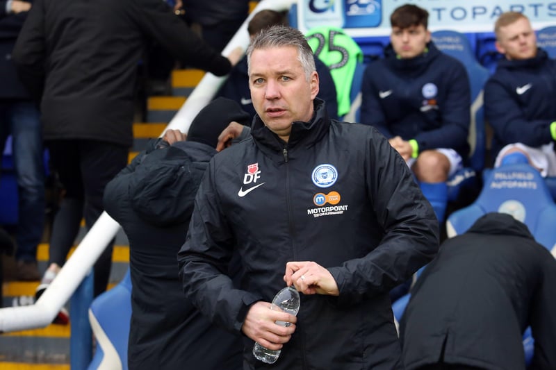 DARREN FERGUSON: Set the side up well enough for them to dominate the opening quarter. Posh should have been out of sight after half an hour, but they got sloppy despite the constant urgings from the sidelines. Could have used a sub or two earlier 6.5.