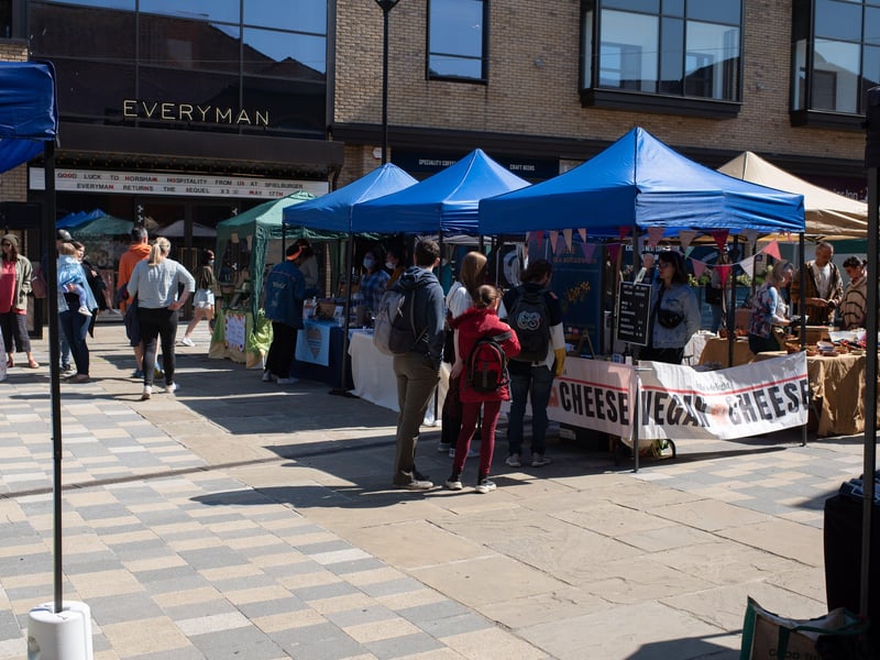 The market was hailed a success. Picture: Danilo -Torrisi Photography SUS-210427-104942001