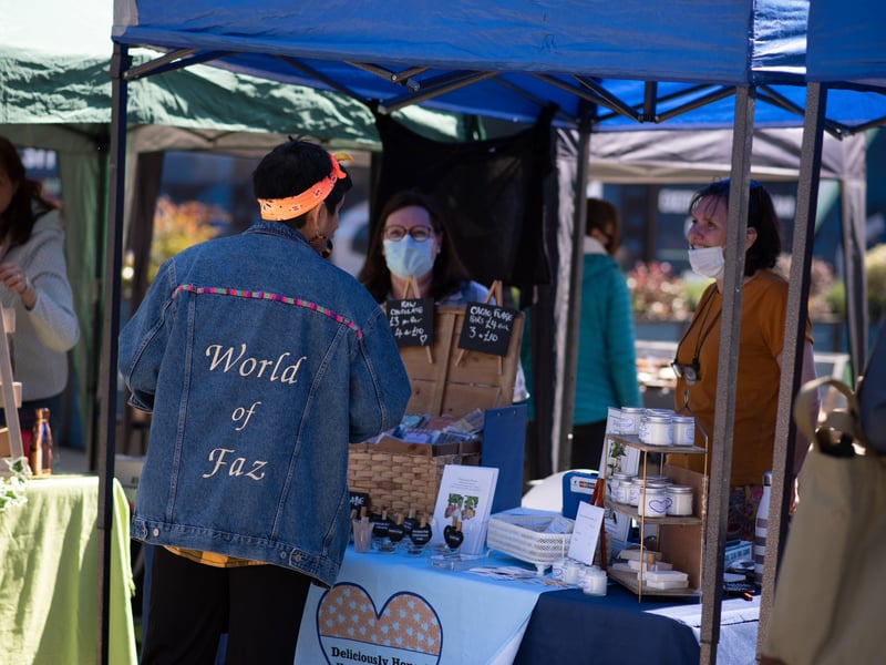 The Deliciously Honest stall. Picture: Danilo -Torrisi Photography SUS-210427-105130001