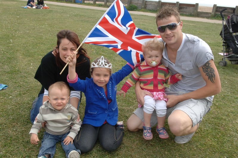 Royal wedding picnic on Beach Green in Lancing. Picture: Gerald Thompson