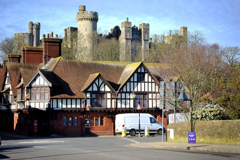 Next up was Arundel, which saw the average house price rise to £492,929, up by 1.3 per cent.