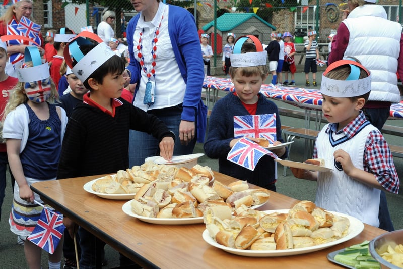 Street party at Broadwater Manor School. Picture: Malcolm McCluskey