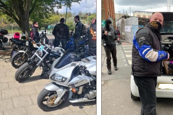 Dacorum Motorcycle Riders wanted to give something back to the hospital staff who have been working on the frontline throughout the Covid-19 pandemic