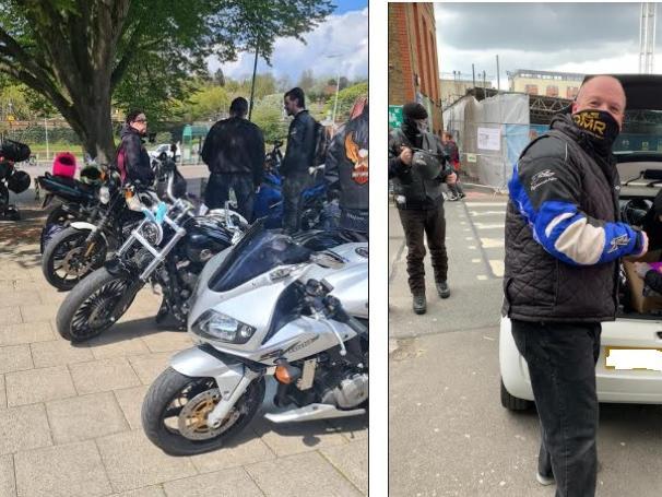 Dacorum Motorcycle Riders wanted to give something back to the hospital staff who have been working on the frontline throughout the Covid-19 pandemic