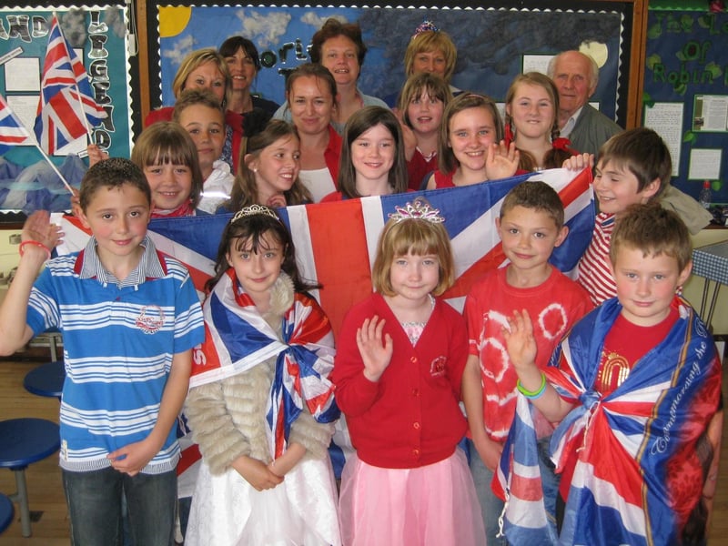 Wyberton Primary School also held a street party-style celebration. Children made bunting, flags and crowns and took part in a special quiz.