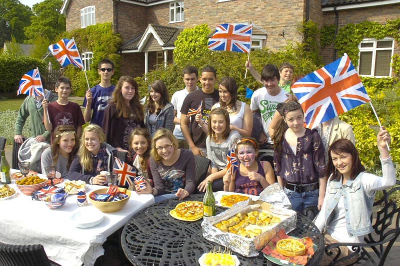 Residents of Kirton took part in a street party at The Fairways.