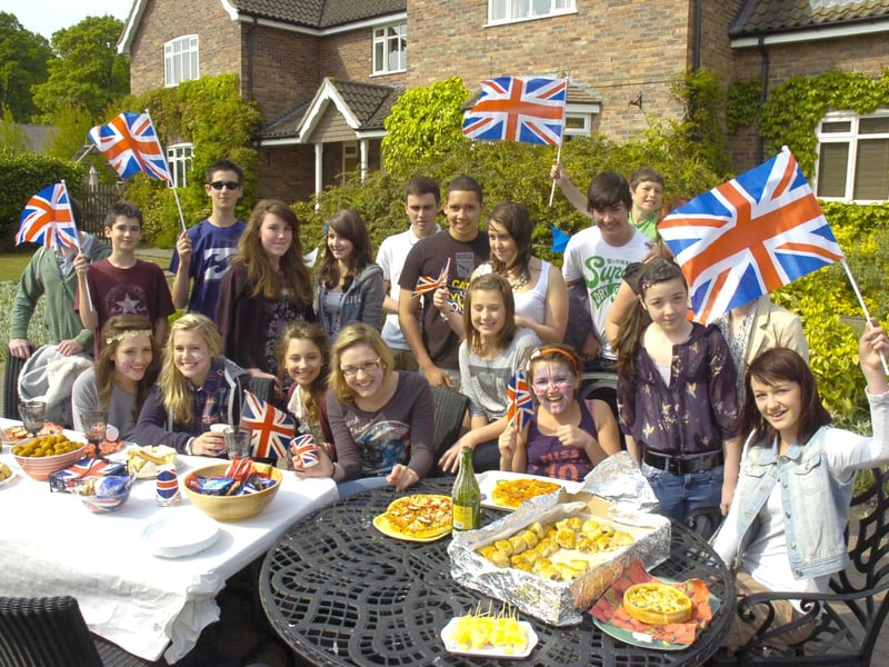 Residents of Kirton took part in a street party at The Fairways.